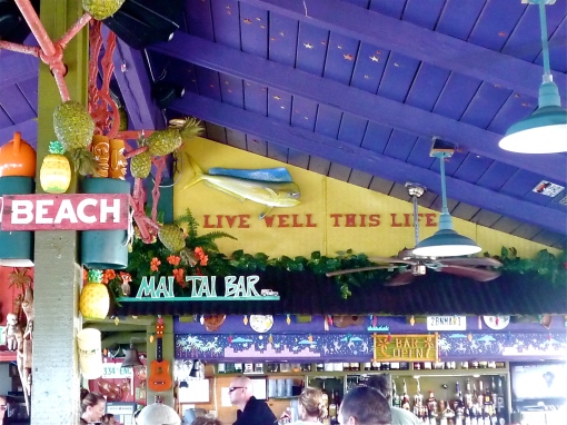 Some good advice from Cheeseburger in Paradise, Lahania, Maui